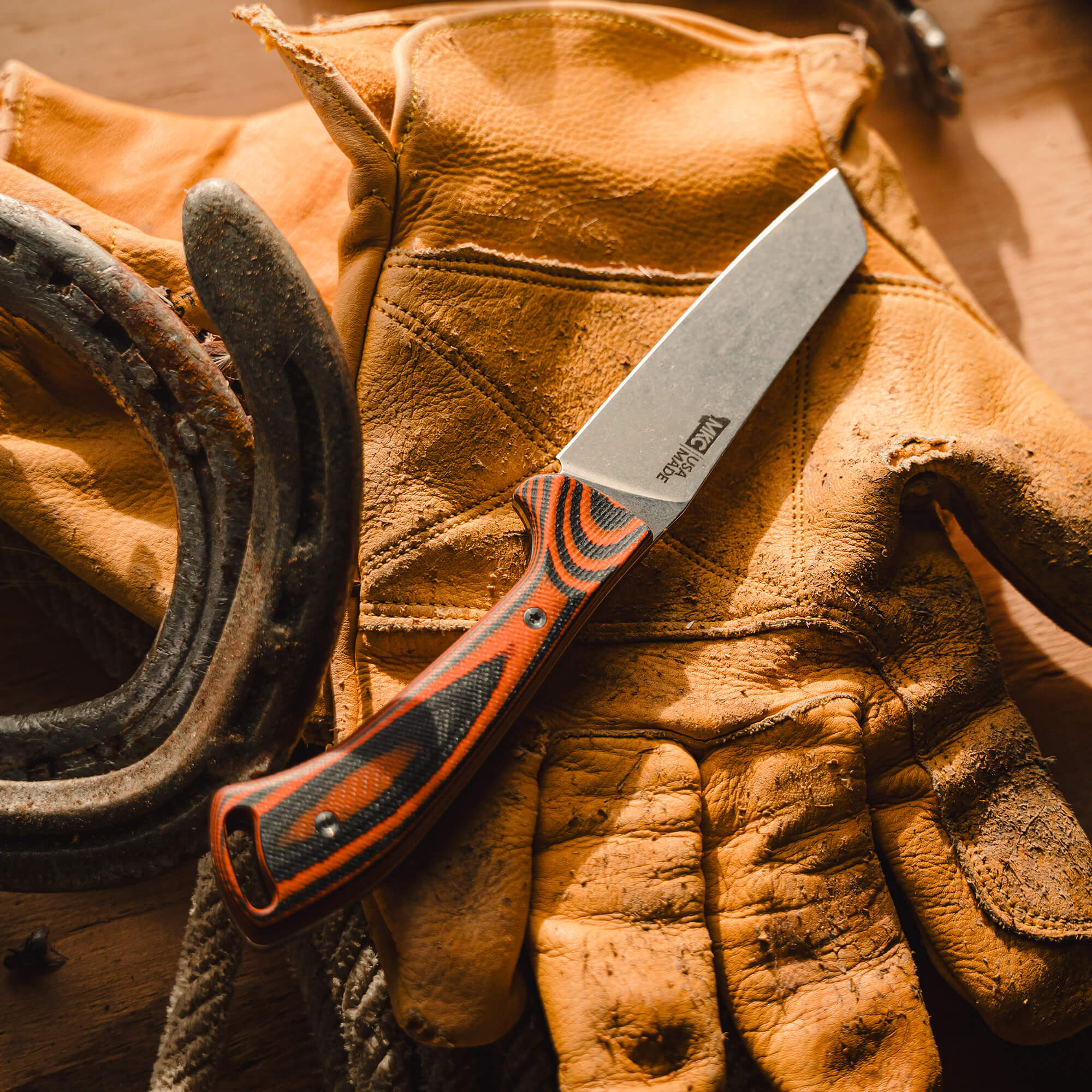 STOCKYARD - ORANGE & BLACK