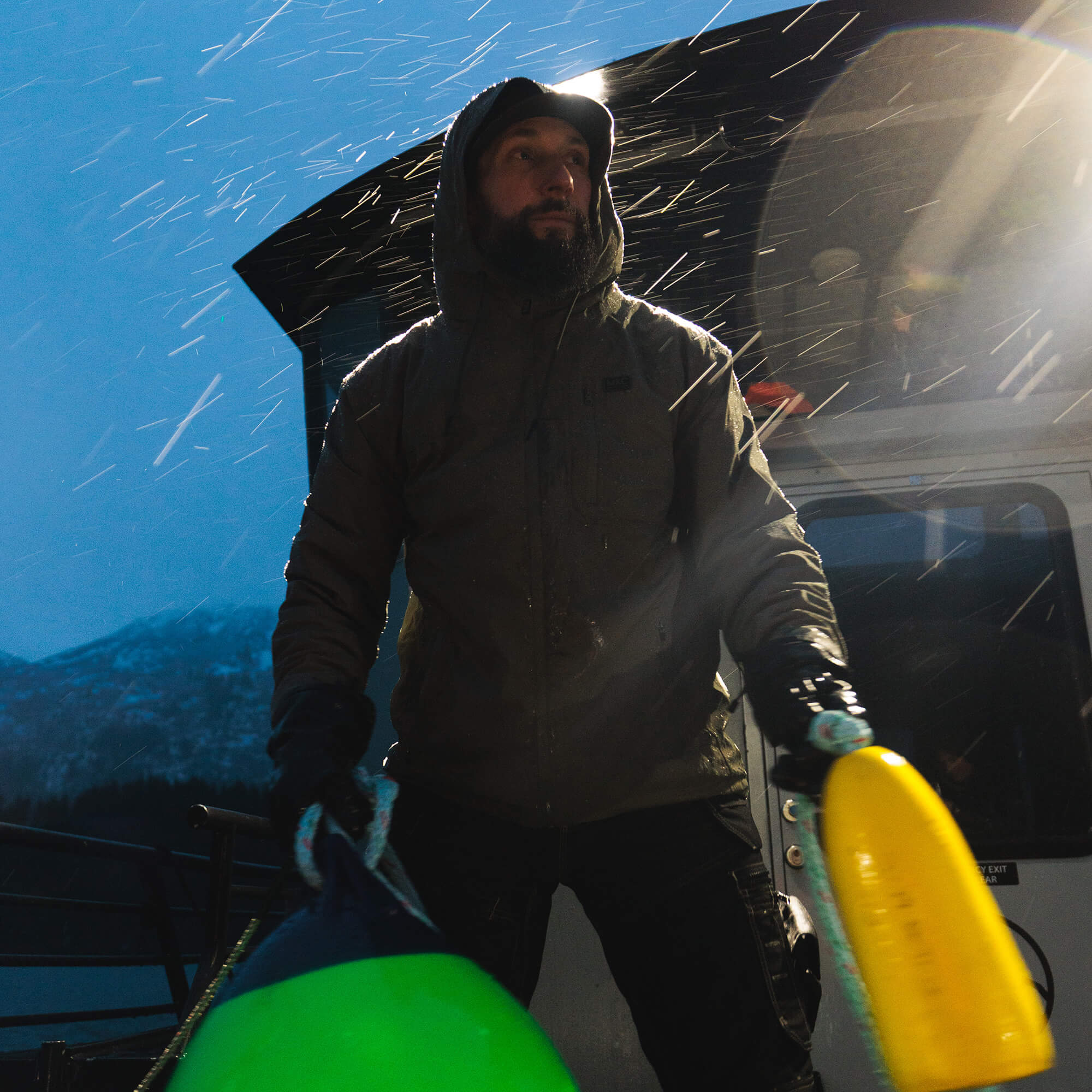 MT. REYNOLDS RAIN JACKET - OLIVE