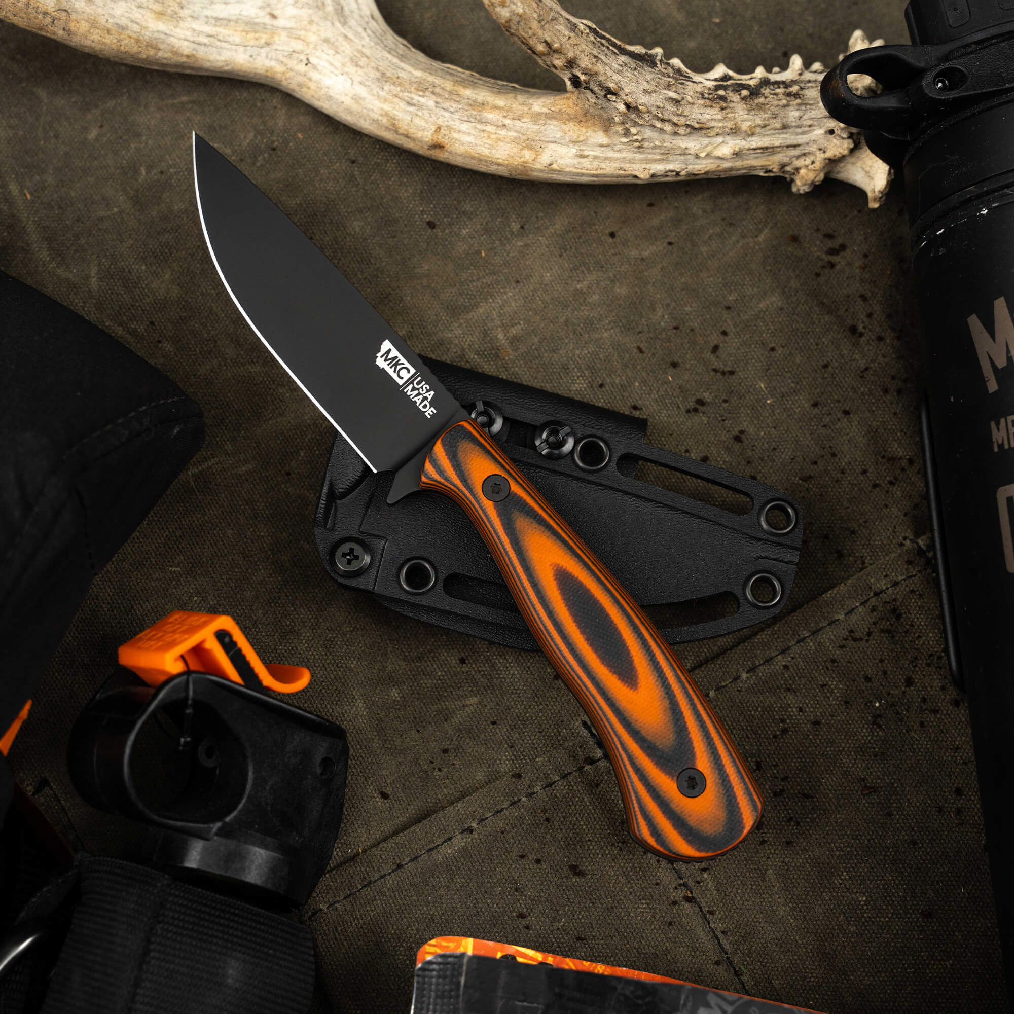 MKC WHITETAIL - PVD - ORANGE & BLACK