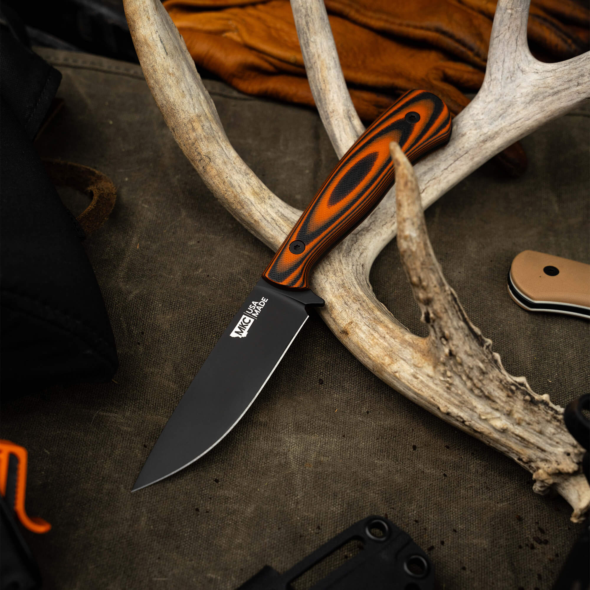 MKC WHITETAIL - PVD - ORANGE & BLACK