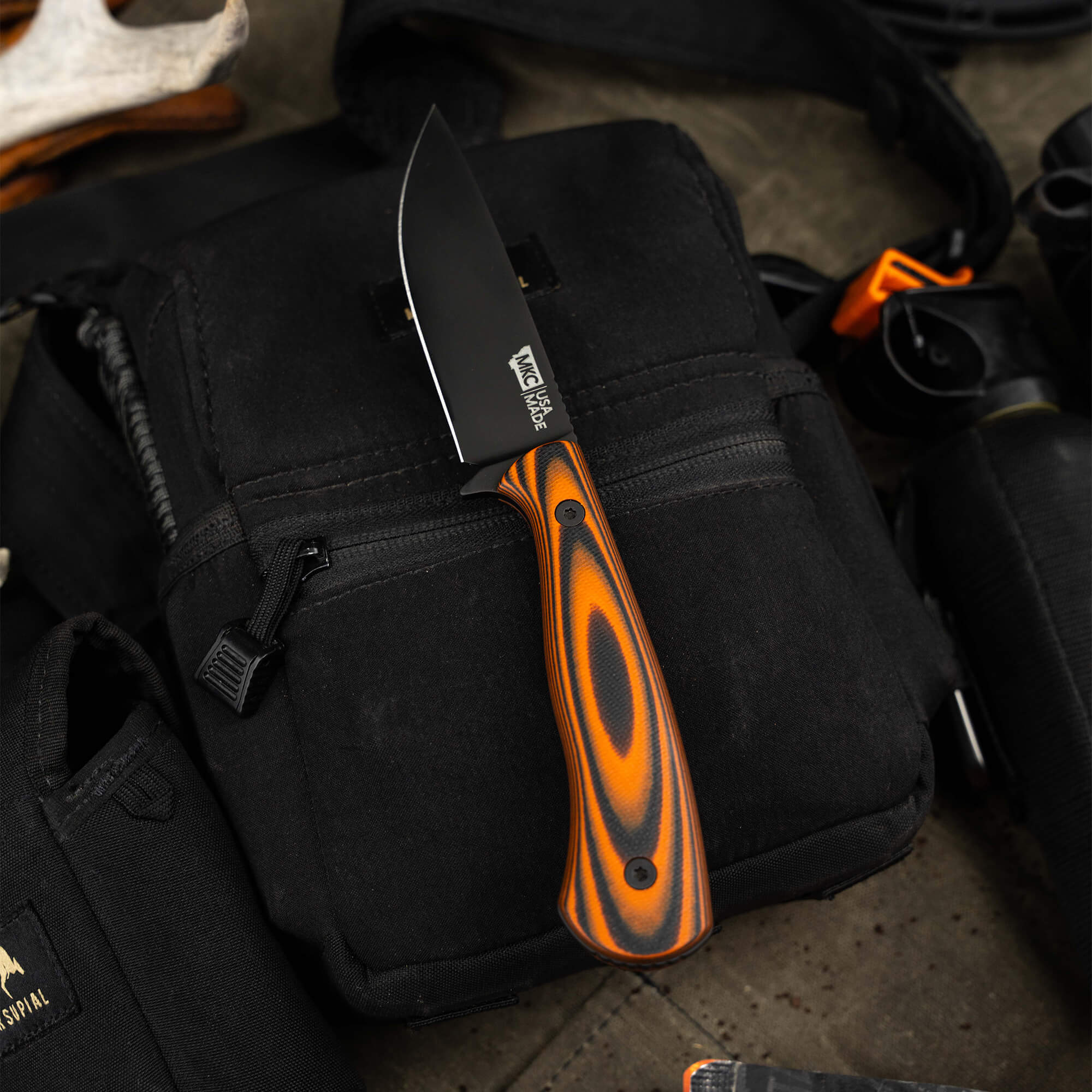 MKC WHITETAIL - PVD - ORANGE & BLACK