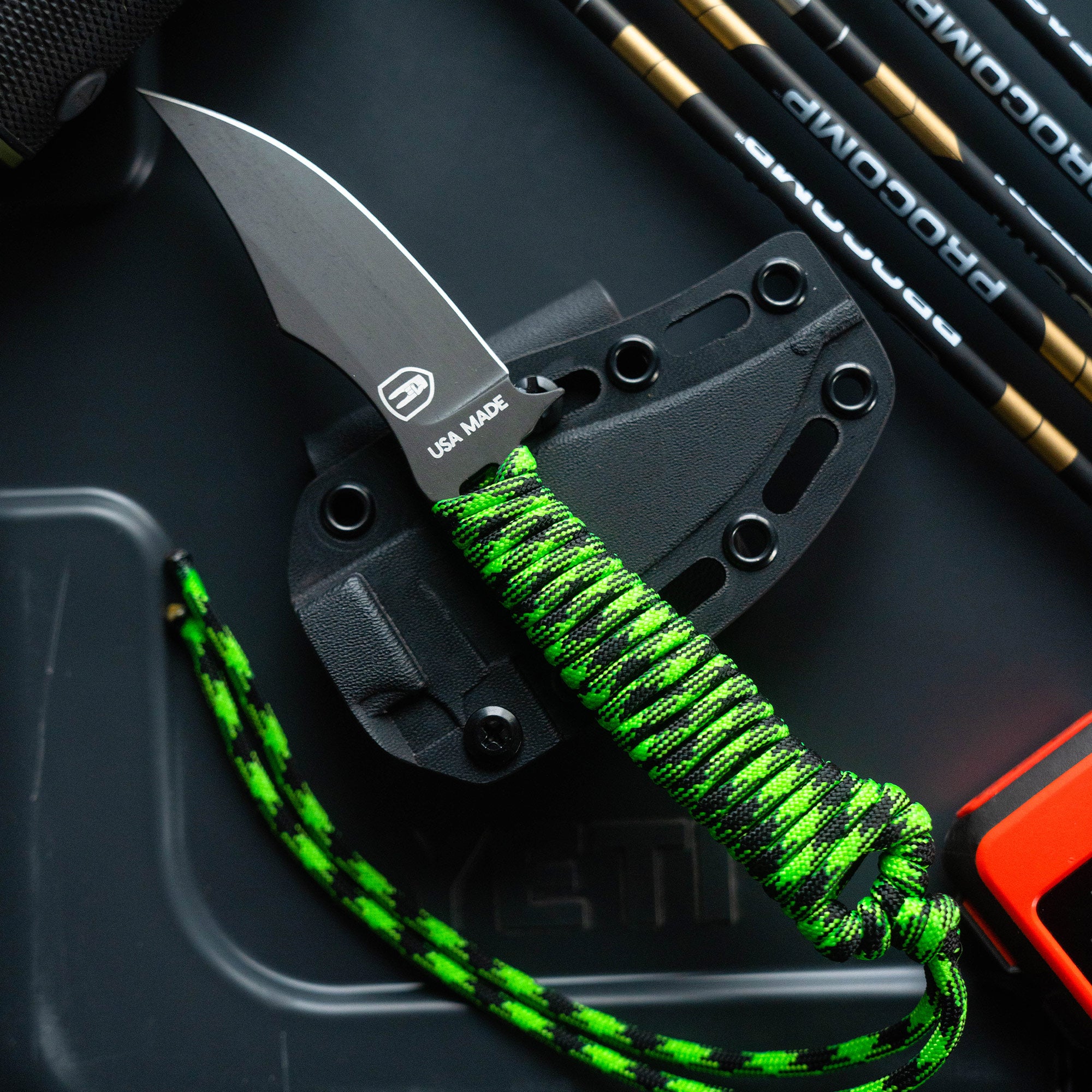 NOCK ON - TRIUMPH SL  - GREEN & BLACK